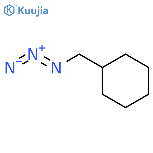 (azidomethyl)cyclohexane structure