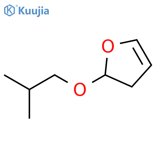 FURAN, 2,3-DIHYDRO-2-(2-METHYLPROPOXY)- structure