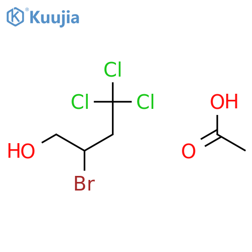1-BUTANOL, 2-BROMO-4,4,4-TRICHLORO-, ACETATE structure