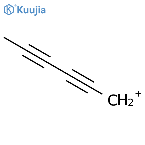 2,4-Hexadiynylium structure