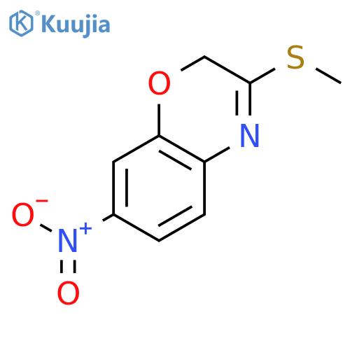 3-(Methylsulfanyl)-7-nitro-2H-1,4-benzoxazine structure