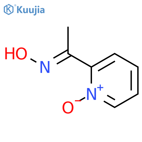 Ethanone, 1-(1-oxido-2-pyridinyl)-, oxime structure