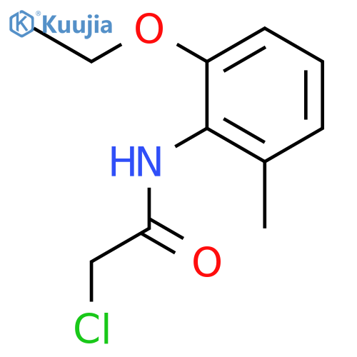 ACETAMIDE, 2-CHLORO-N-(2-ETHOXY-6-METHYLPHENYL)- structure