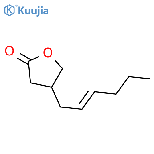 2(3H)-FURANONE, 4-(2E)-2-HEXENYLDIHYDRO- structure