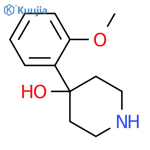 4-(2-Methoxyphenyl)piperidin-4-ol structure