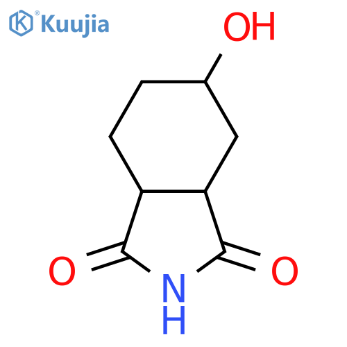 5-Hydroxyhexahydro-1H-isoindole-1,3(2H)-dione structure