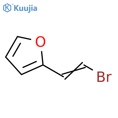 2-(2-bromoethenyl)-Furan structure