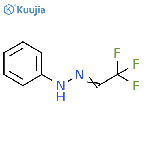 Acetaldehyde, trifluoro-, phenylhydrazone structure