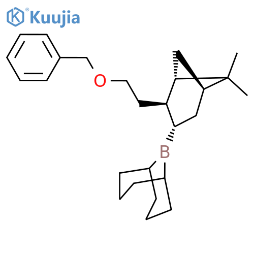 9-Bbn-nopol benzyl etheradduct structure