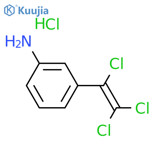 3-(1,2,2-Trichlorovinyl)aniline hydrochloride structure