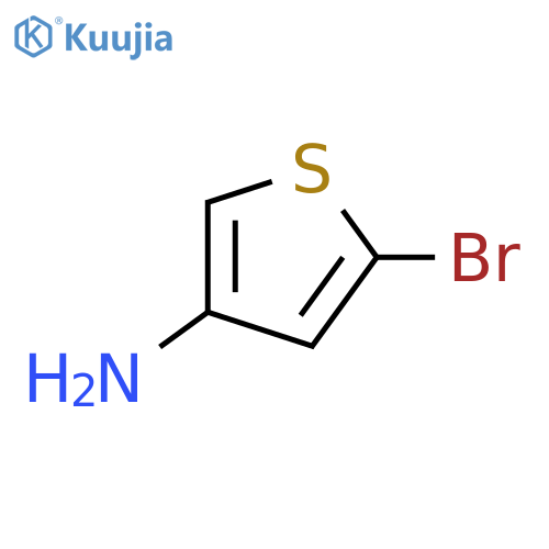 5-bromothiophen-3-amine structure