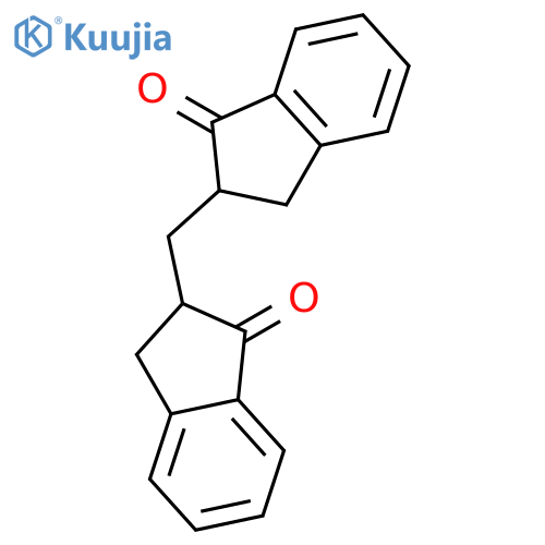 1H-Inden-1-one, 2,2'-methylenebis[2,3-dihydro- structure