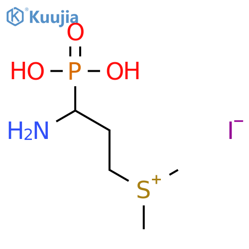 SULFONIUM, (3-AMINO-3-PHOSPHONOPROPYL)DIMETHYL-, IODIDE structure
