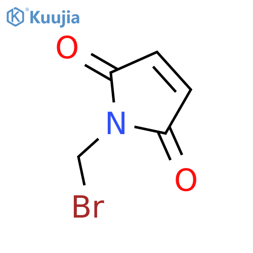 1H-PYRROLE-2,5-DIONE, 1-(BROMOMETHYL)- structure