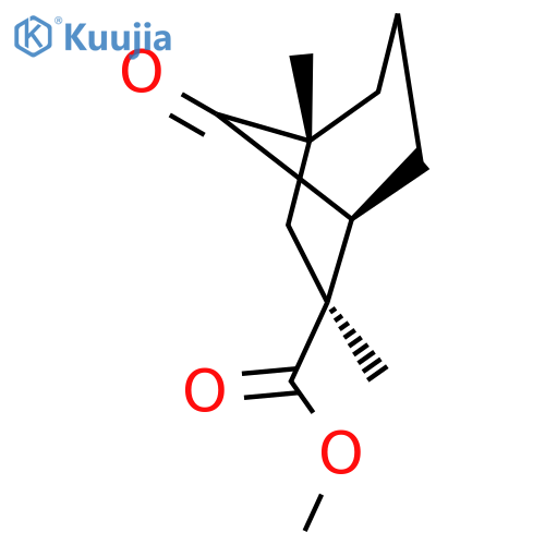 Bicyclo[3.2.1]octane-6-carboxylicacid, 1,6-dimethyl-8-oxo-, methyl ester, (1R,5S,6S)-rel- structure