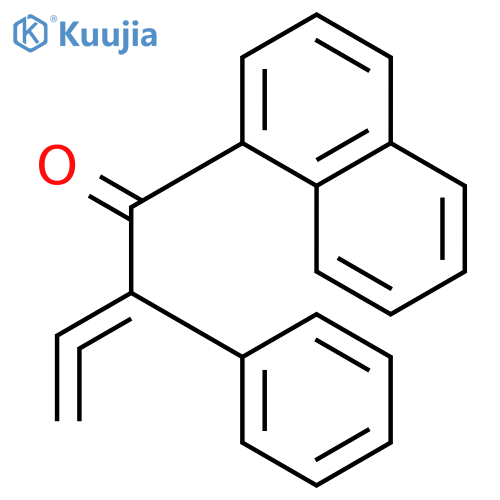2,3-BUTADIEN-1-ONE, 1-(1-NAPHTHALENYL)-2-PHENYL- structure