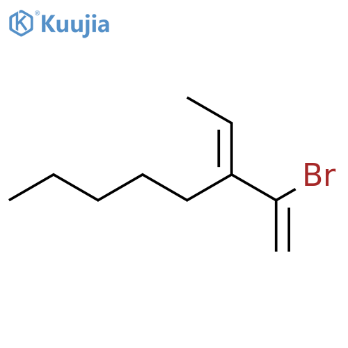 1-Octene, 2-bromo-3-ethylidene-, (3E)- structure