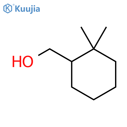 (2,2-dimethylcyclohexyl)methanol structure