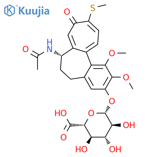 3-Demethyl Thiocolchicine 3-O-b-D-Glucuronide structure