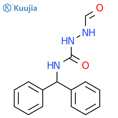 HYDRAZINECARBOXAMIDE, N-(DIPHENYLMETHYL)-2-FORMYL- structure
