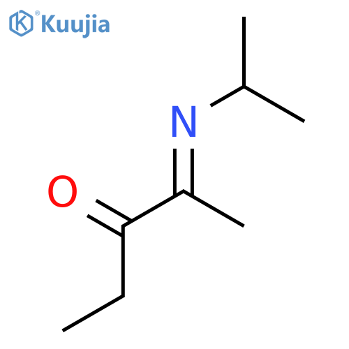 3-Pentanone, 2-[(1-methylethyl)imino]- structure
