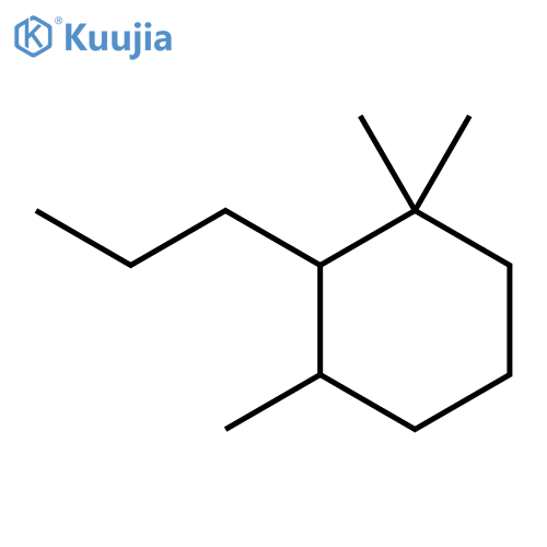 2-Propyl-1,1,3-trimethylcyclohexane structure