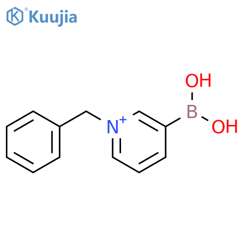 PYRIDINIUM, 3-BORONO-1-(PHENYLMETHYL)- structure