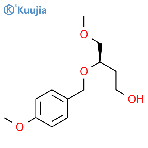 1-Butanol, 4-methoxy-3-[(4-methoxyphenyl)methoxy]-, (3R)- structure