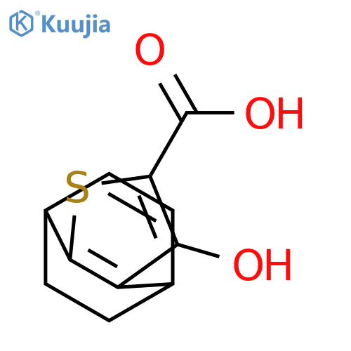 4,7-ETHANOBENZO[B]THIOPHENE-2-CARBOXYLIC ACID, 4,7-DIHYDRO-3-HYDROXY- structure