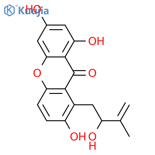 2,6,8-Trihydroxy-1-prenylxanthone; Δ3'-Isomer, 2'ξ-hydroxy structure