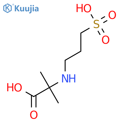 Alanine, 2-methyl-N-(3-sulfopropyl)- structure