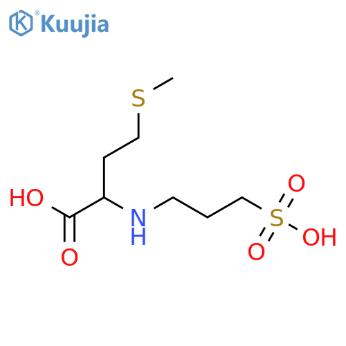 D-Methionine, N-(3-sulfopropyl)- structure