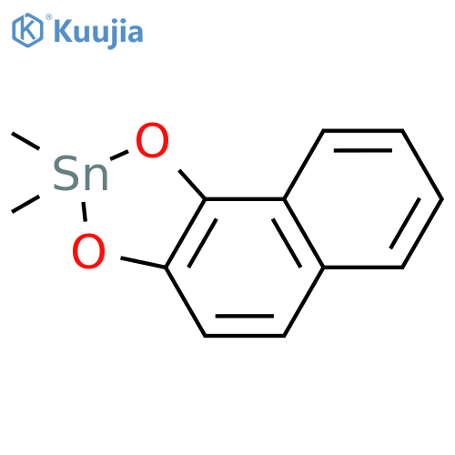 NAPHTHO[1,2-D]-1,3,2-DIOXASTANNOLE, 2,2-DIMETHYL- structure