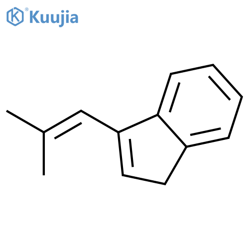 1H-Indene, 3-(2-methyl-1-propenyl)- structure
