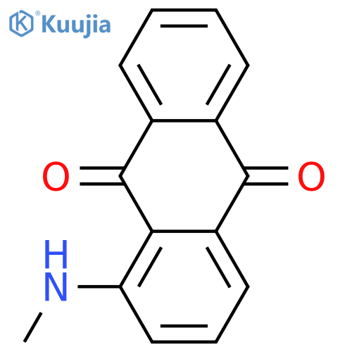 1-(Methylamino)anthraquinone structure
