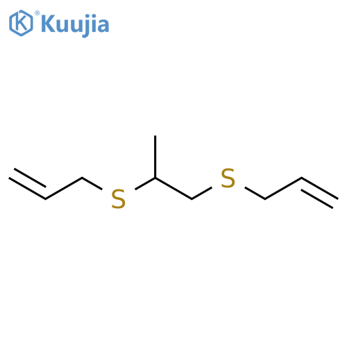 5-Methyl-4,7-dithia-1,9-decadiene structure