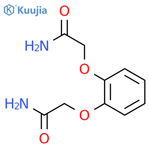 Acetamide, 2,2'-[1,2-phenylenebis(oxy)]bis- structure