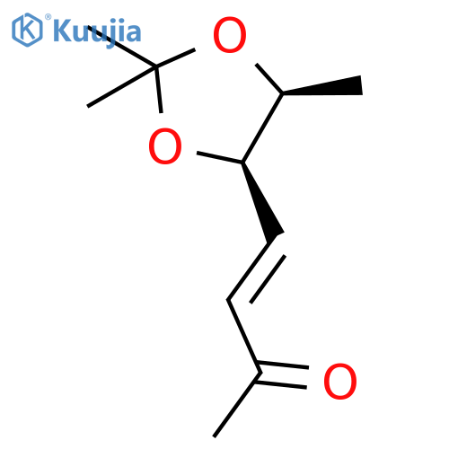 (5R,6S)-5,6-dihydroxy-3-hepten-2-one isopropylidene structure