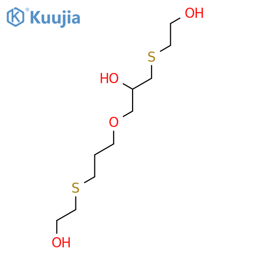 2-Propanol,1-[(2-hydroxyethyl)thio]-3-[3-[(2-hydroxyethyl)thio]propoxy]- structure