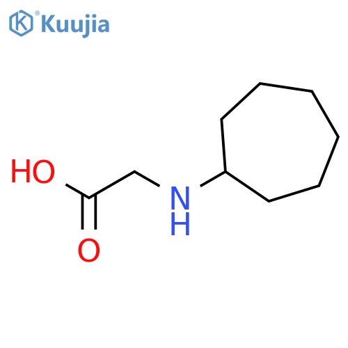 (Cycloheptylamino)acetic Acid structure