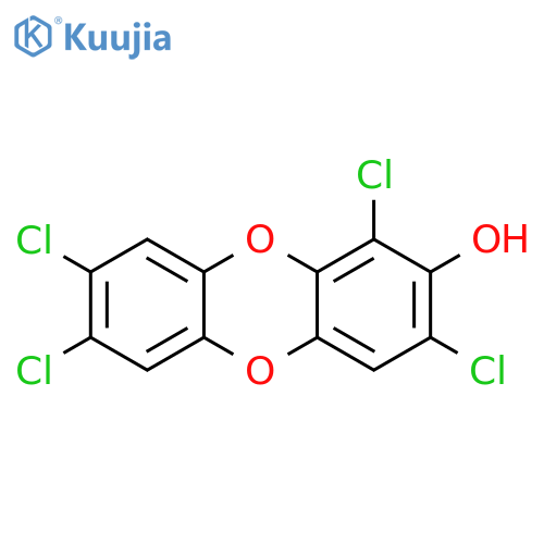 Dibenzo[b,e][1,4]dioxin-2-ol,1,3,7,8-tetrachloro- structure