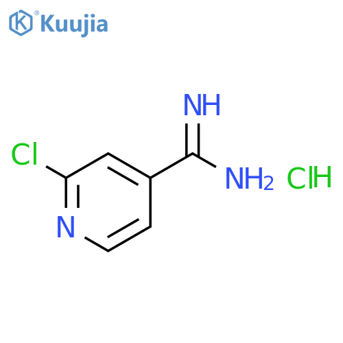 2-chloropyridine-4-carboximidamide hydrochloride structure