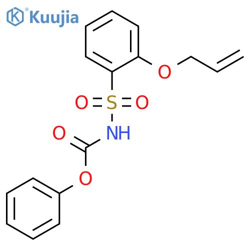 CARBAMIC ACID, [[2-(2-PROPENYLOXY)PHENYL]SULFONYL]-, PHENYL ESTER structure