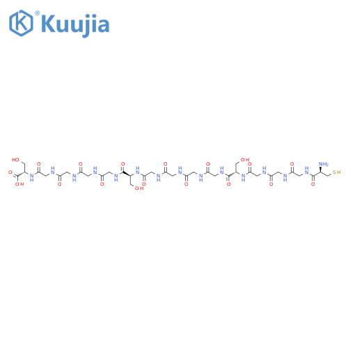 L-Serine, L-cysteinylglycylglycylglycyl-L-serylglycylglycylglycylglycyl-L-serylglycylglycylglycylglycyl- structure