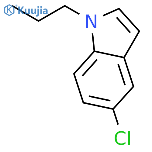 1H-Indole, 5-chloro-1-propyl- structure