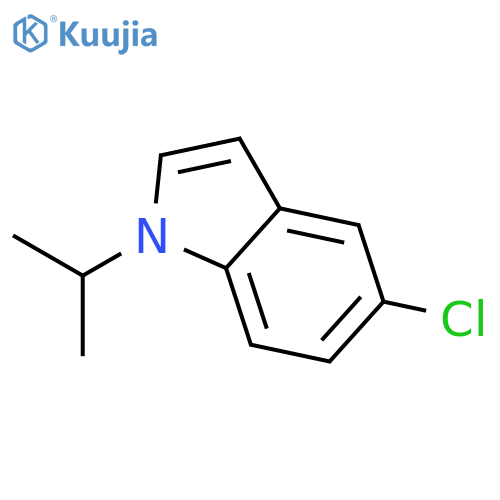 5-chloro-1-(1-methylethyl)-1H-Indole structure