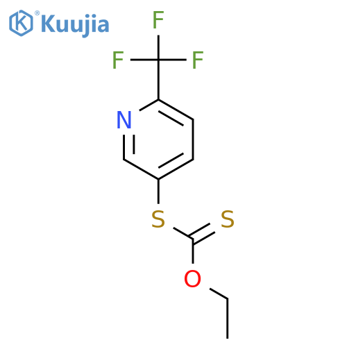 CARBONODITHIOIC ACID, O-ETHYL S-[6-(TRIFLUOROMETHYL)-3-PYRIDINYL] ESTER structure
