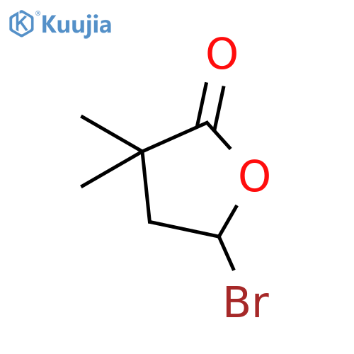 2(3H)-FURANONE, 5-BROMODIHYDRO-3,3-DIMETHYL- structure