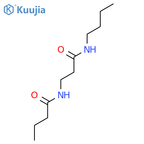 N-[2-(butylcarbamoyl)ethyl]butanamide structure