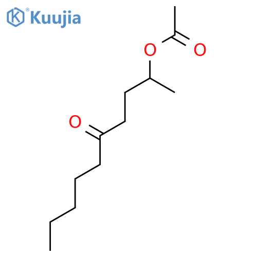 5-Decanone, 2-(acetyloxy)-, (2R)- structure